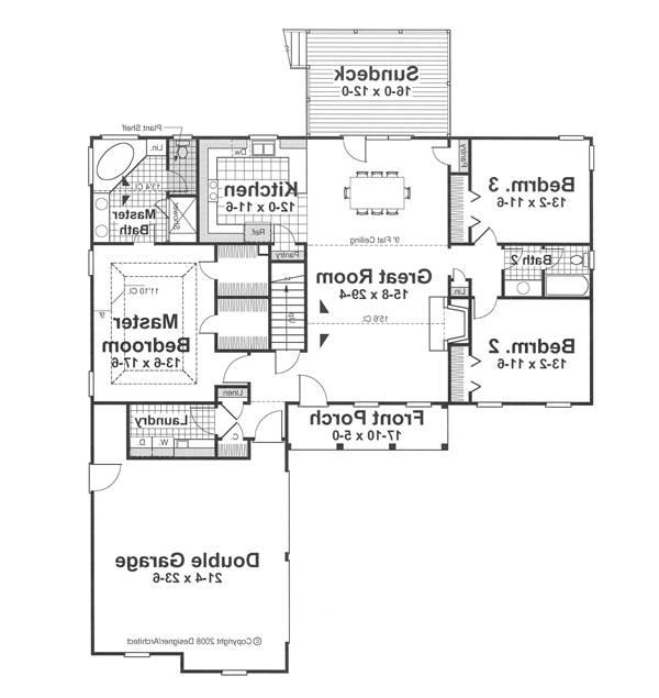 Floor Plan image of OWENS House Plan